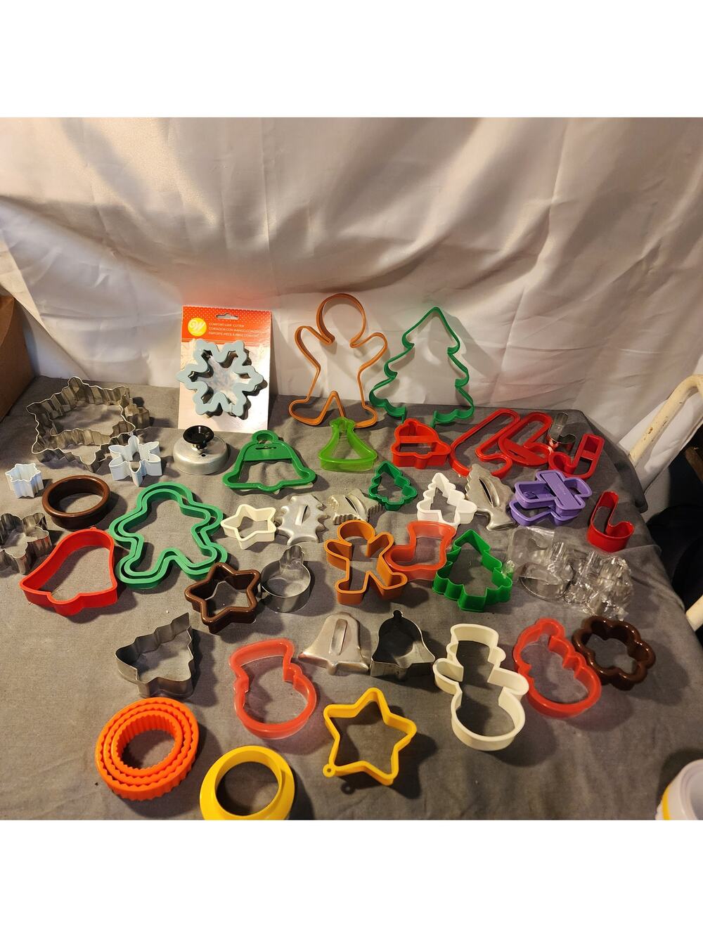 Lot of Christmas, Halloween, Easter and Misc Cookie Cutters--100Plus!!